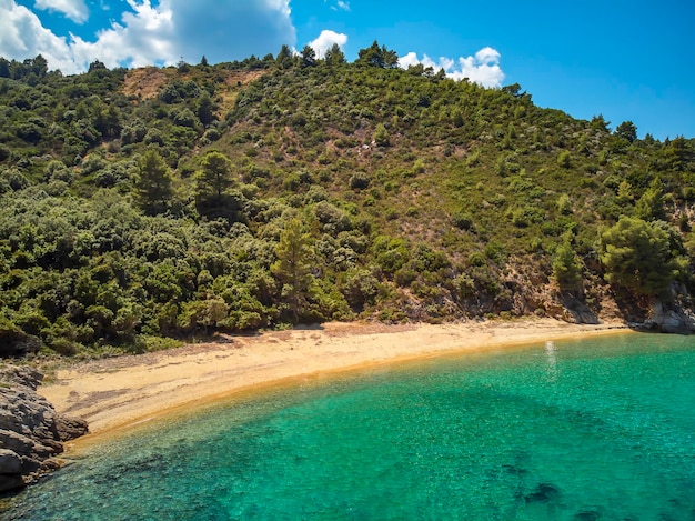 Posto remoto spiaggia di Robinson