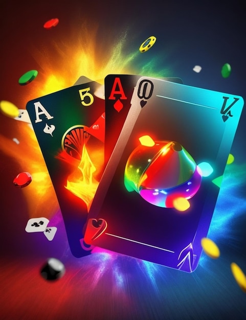 potente VIBRANTE gioco di carte da poker HD