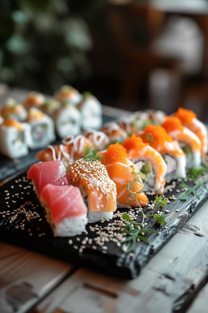 Potenziare la celebrazione della Giornata della Donna con il sushi come rappresentazione concettuale