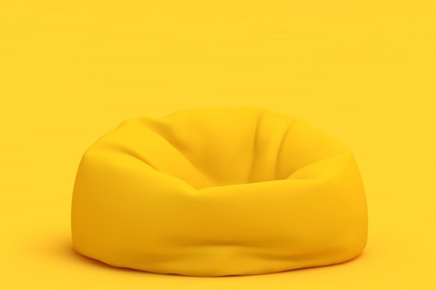 Pouf giallo