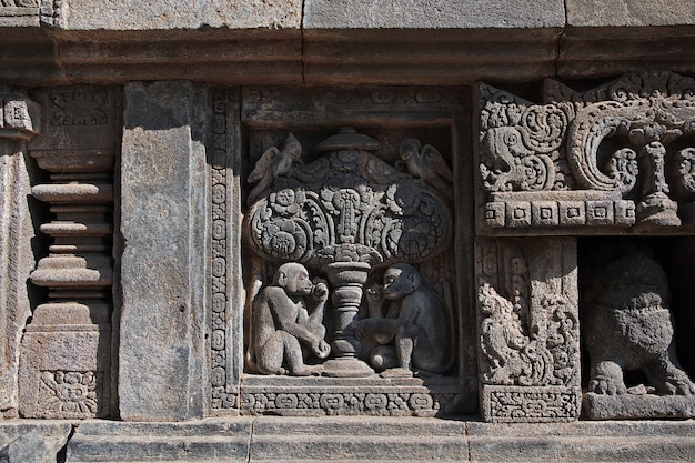 Prambanan è un tempio indù a Yogyakarta, Java, Indonesia