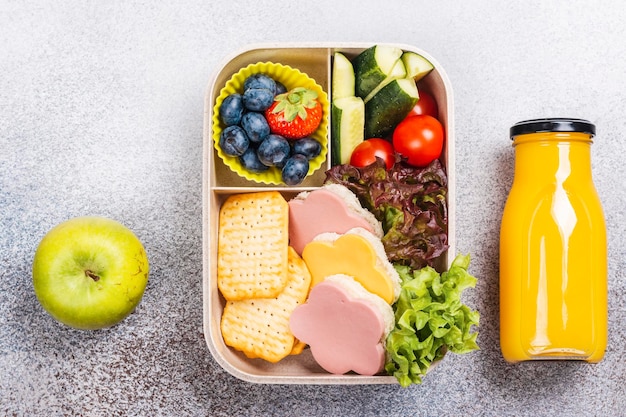 Pranzo sano a scuola