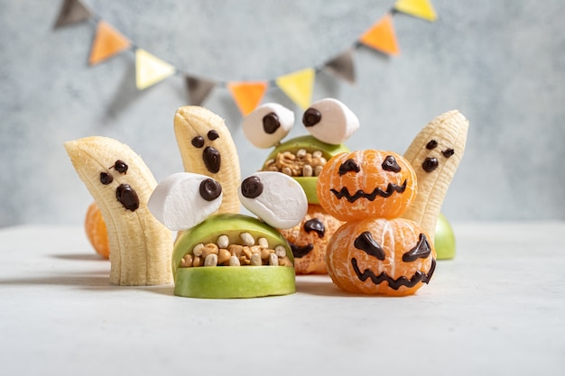 Pranzo sano di Halloween per bambini