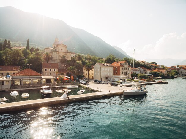 Prcanj montenegro la baia di kotor chiesa della natività