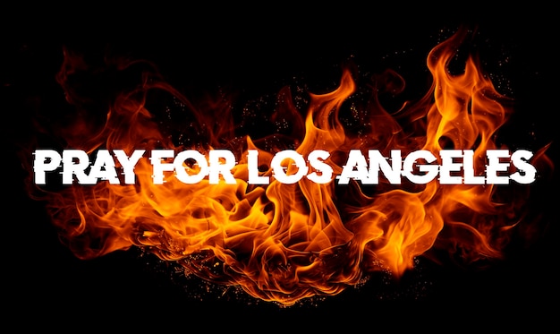 Pregate per gli incendi di Los Angeles negli Stati Uniti nel 2025
