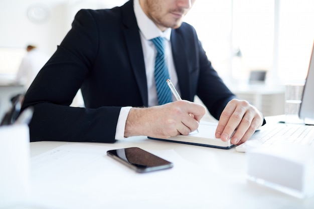 Prendere appunti sul posto di lavoro