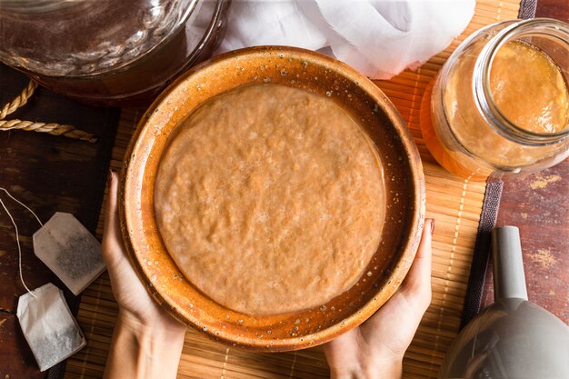 Preparazione di un Kombucha