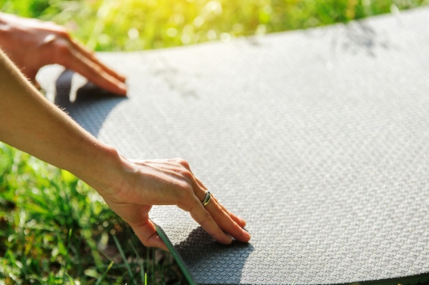 Preparazione per il freno yoga