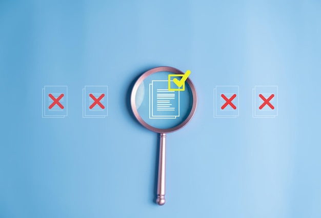 Prepare check and approve concepts Document management paperless documents for online approve