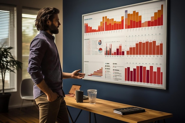 Presentazione e valutazione dei dati Grafico AI