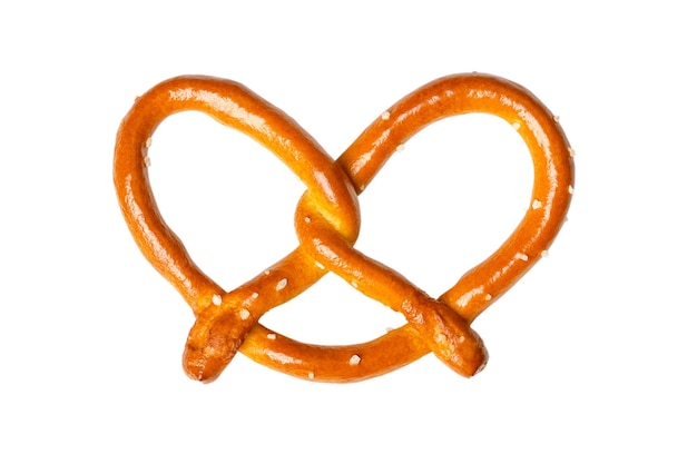 Pretzel salato piccolo e duro o chiamato anche brezel