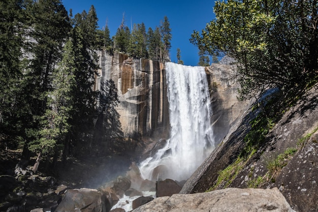 Primaverile cade in Yosemite NP