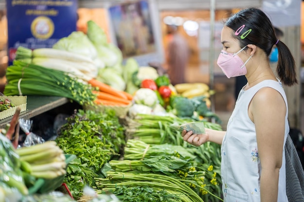 primo piano all'aperto drogheria mercato piuttosto attraente