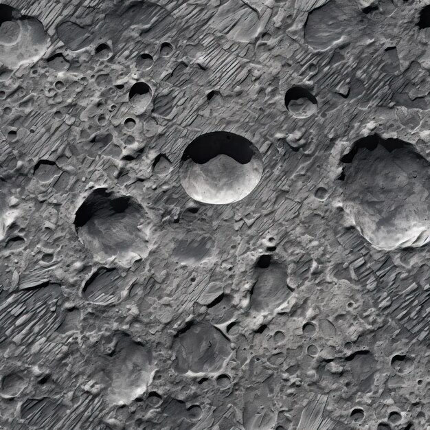 Primo piano del modello su un pezzo di roccia lunare