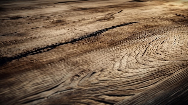 Primo piano del pavimento in legno in un ambiente elegante