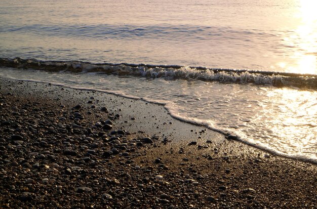 Primo piano della costa turca