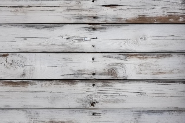 Primo piano della parete della plancia di legno grigio vintage con legno bianco testurizzato