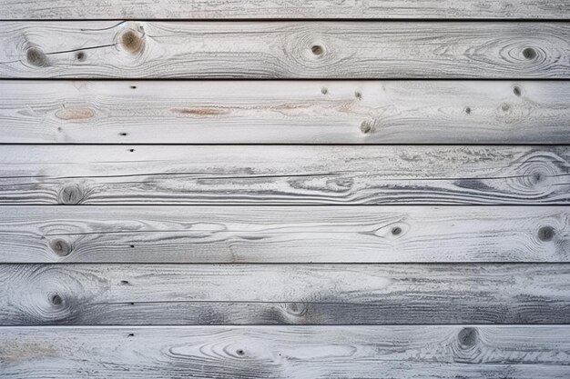 Primo piano della parete della plancia di legno grigio vintage con legno bianco testurizzato