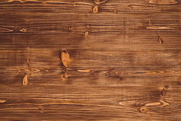 Primo piano della parete in legno marrone. sfondo
