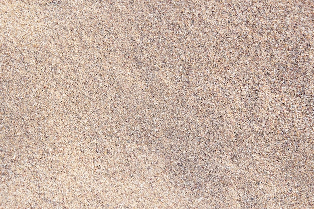 Primo piano di sabbia sulla spiaggia come sfondo