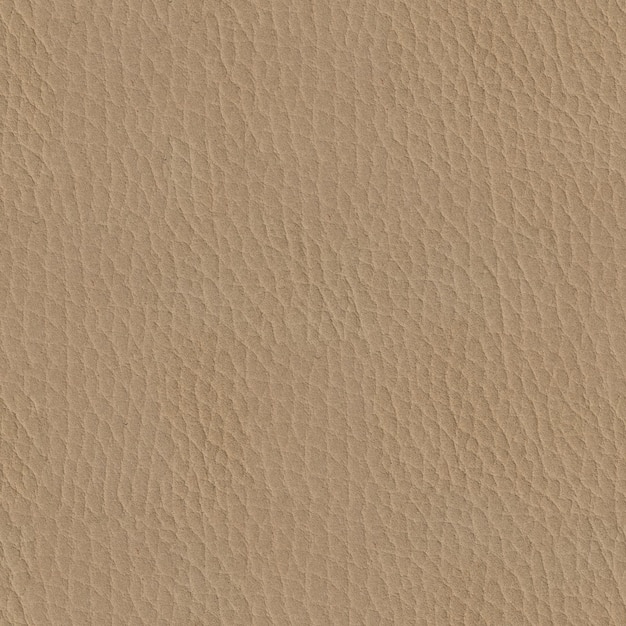 Primo piano di una texture in pelle beige Piastrelle di sfondo quadrato senza cuciture pronte Foto ad alta risoluzione