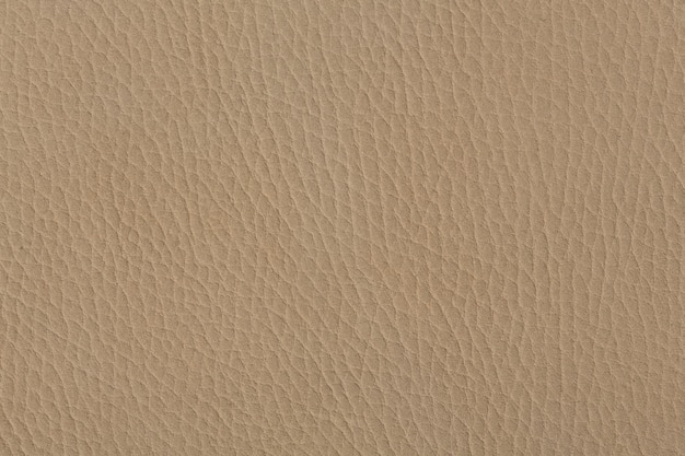 Primo piano di una texture in pelle beige