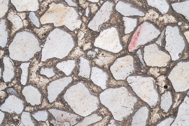 Primo piano superficie marmo vecchio pavimento in pietra texture