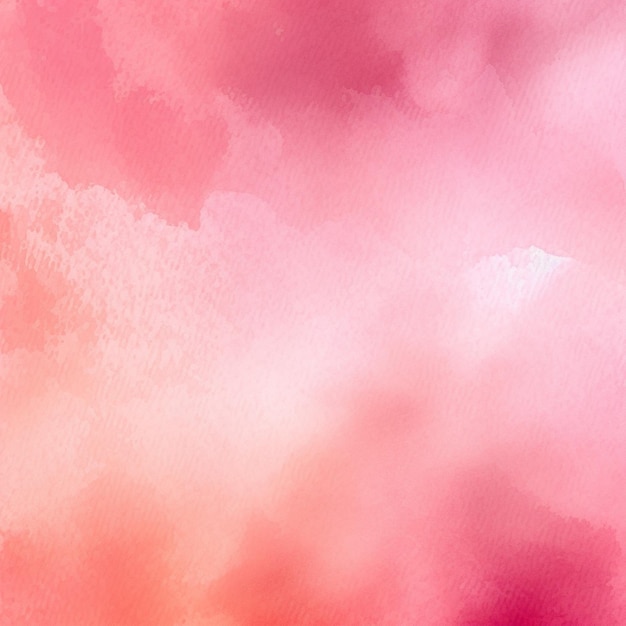 Priorità bassa dell'acquerello rosa con uno sfondo bianco