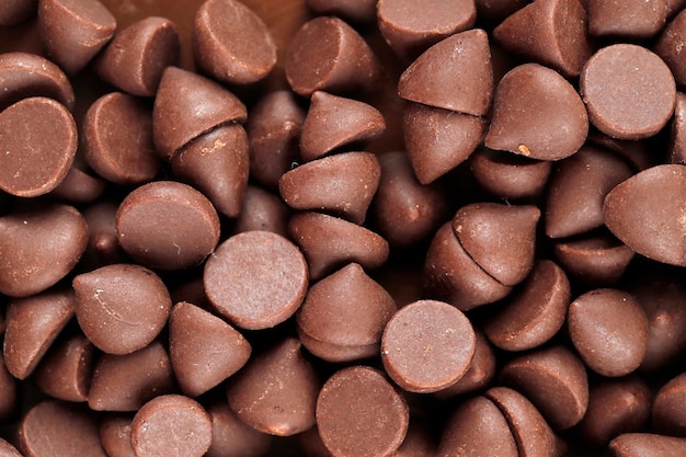 Priorità bassa dell'alimento di scaglie di cioccolato