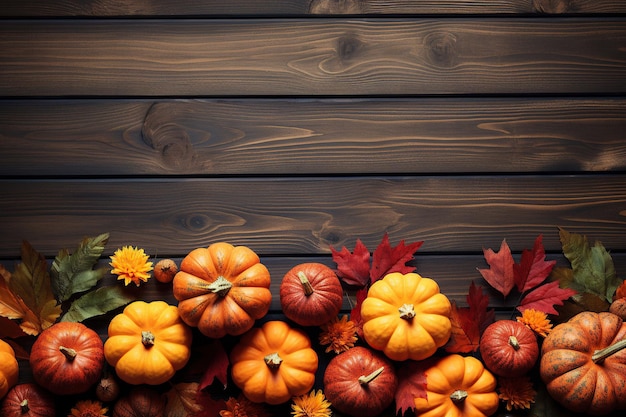 Priorità bassa di festa della zucca autunnale per il Ringraziamento