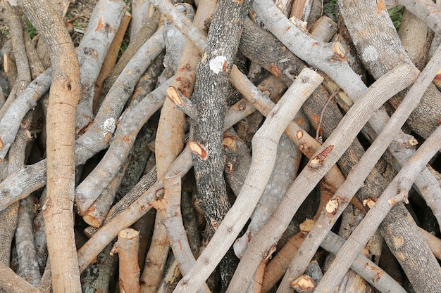 Priorità bassa di struttura del bastone della legna da ardere.