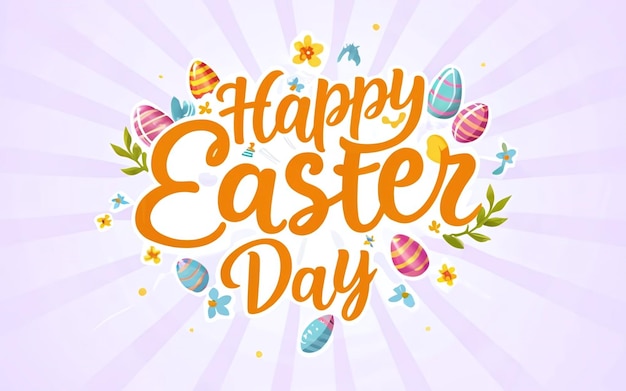 Priorità bassa felice giorno di Pasqua