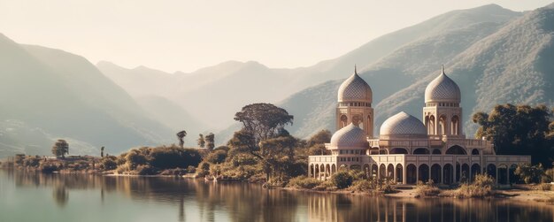 Priorità bassa scenica magnifica della moschea