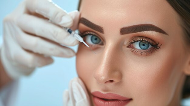 Procedura di iniezione di Botox