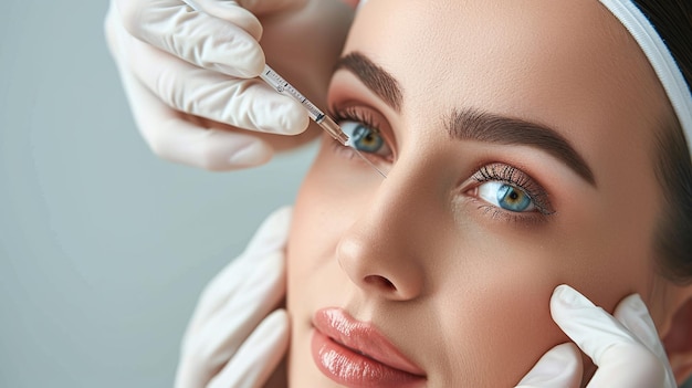 Procedura di iniezione di Botox