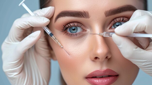 Procedura di iniezione di Botox