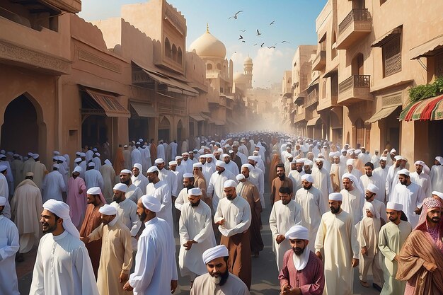 Processione di EidalAdha