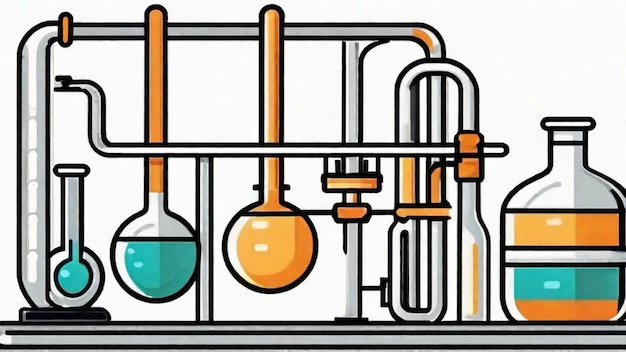 Processo di estrazione degli enzimi in un laboratorio