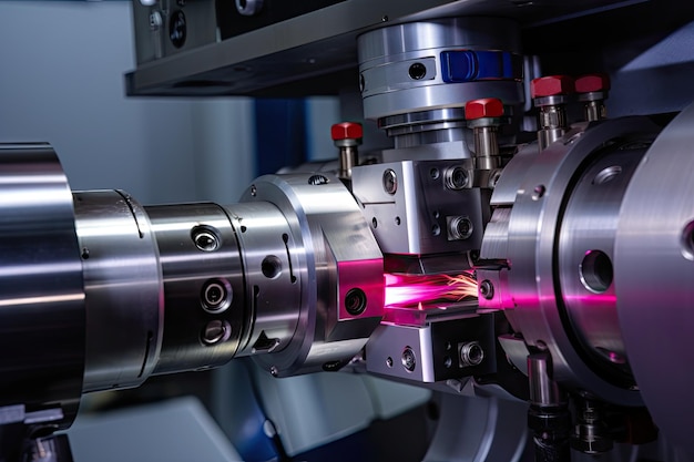 Processo di produzione laser di componenti ad alta precisione