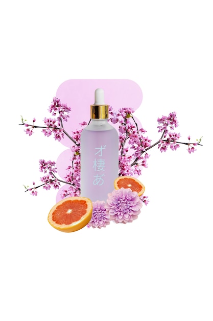 Prodotti cosmetici con elementi di collage naturale