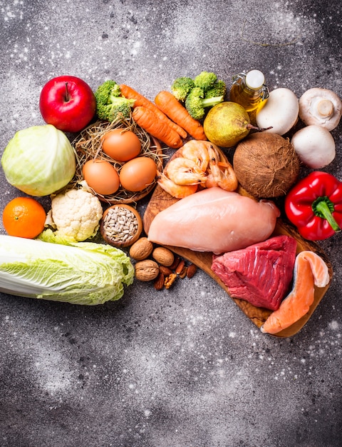 Prodotti sani per la dieta paleo