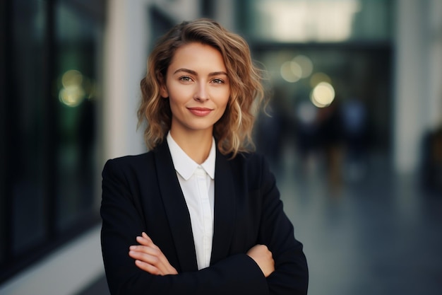 Professionista esperta nell'intelligenza artificiale generativa per ufficio