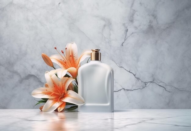 Profumo di Lilium mock up