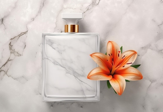 Profumo di Lilium mock up