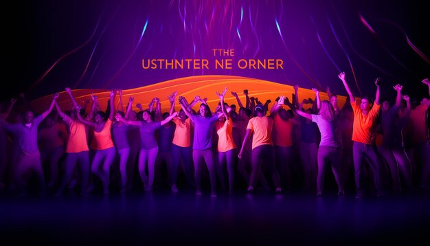 Progetta una copertina vivace per 'In This Together' con il tema dell'unità e della resilienza