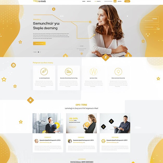 Progettare il layout professionale del sito web per un'azienda specializzata nel trading di oro e criptovalute