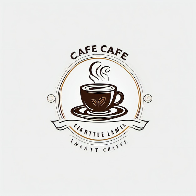 Progettazione del logo del caffè Coddee Brandinglogo del ristorante