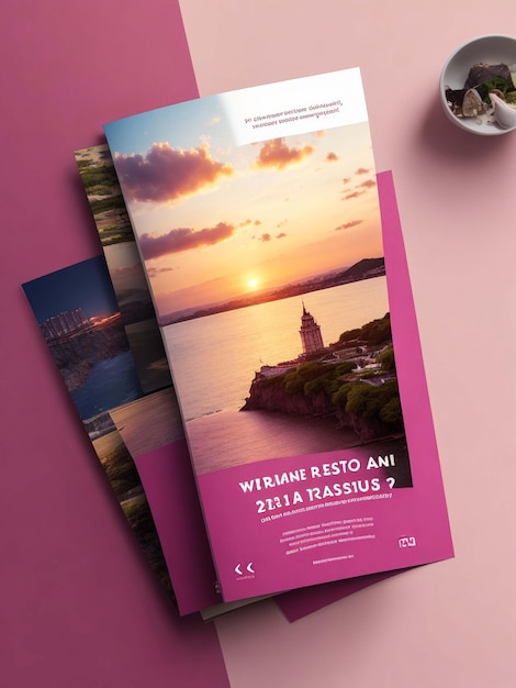 Progettazione del modello di brochure di Instagram