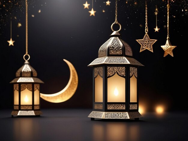 Progettazione del post Ramadan Mubarak