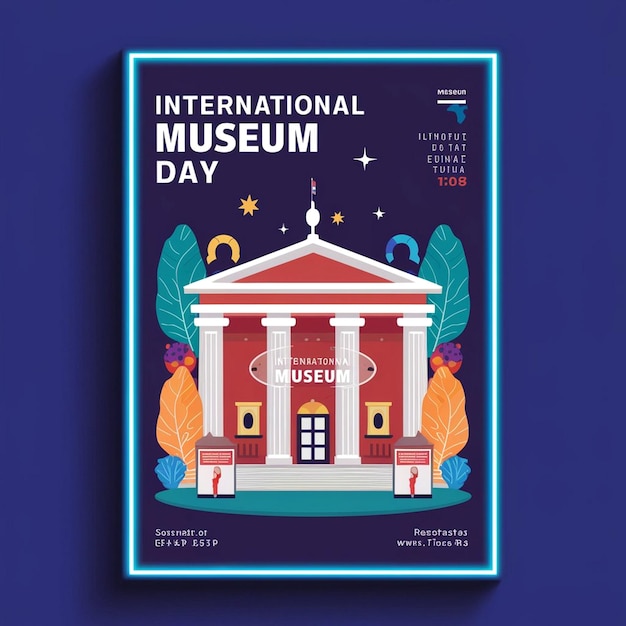 Progettazione del poster della Giornata Internazionale dei Musei